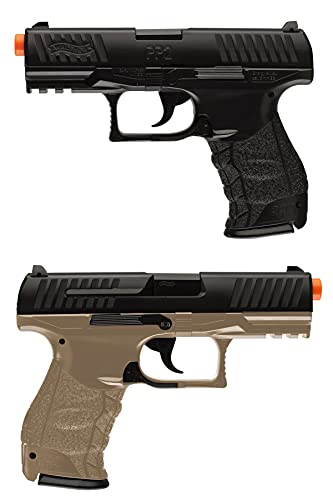 Walther PPQ Spring Airsoft Pistol (Dark Earth Brown)