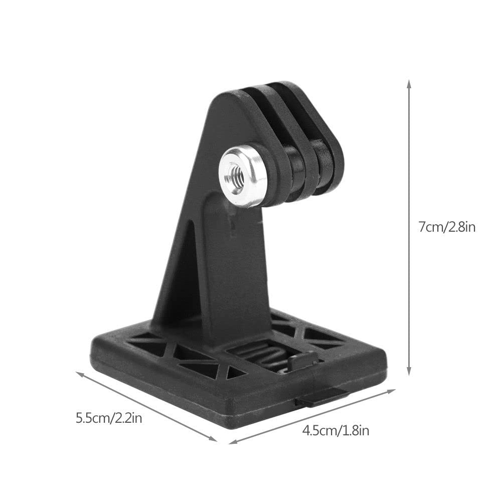 Helmet Mount Adapter for Action Cameras (Black)