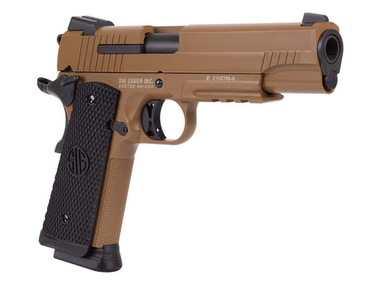 SIG SAUER 1911 Emperor Scorpion CO2-Powered 4.5mm Steel BB Caliber Semi-Auto Air Pistol with 17rd BB Mag