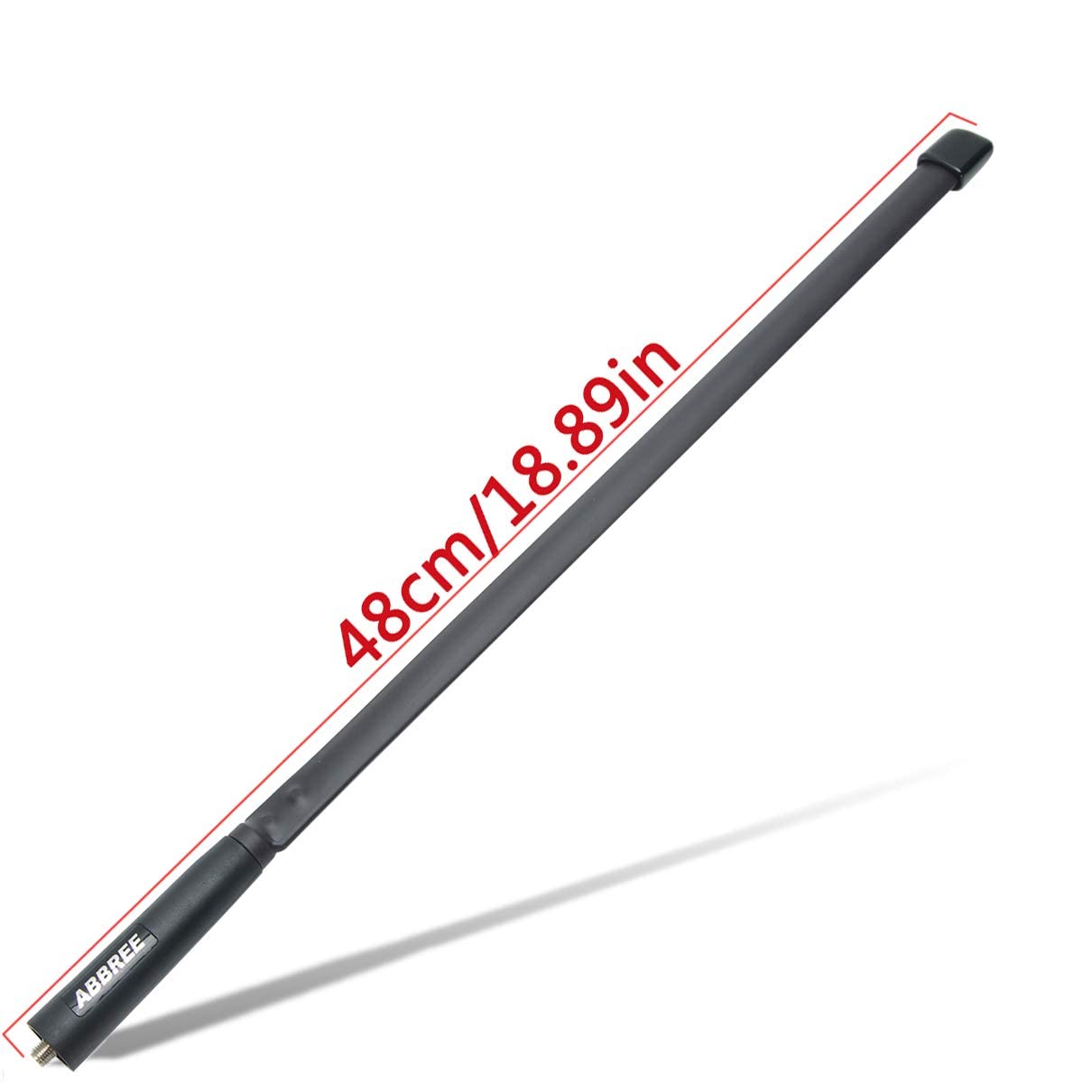 Foldable 18.8" Ham Radio Antennas for Baofeng UV-5R (2-Pack)