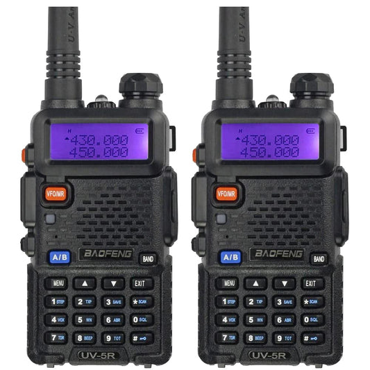 Dual Band Two-Way Radios (2-Pack)