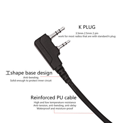 U94 PTT Adapter for Baofeng and Kenwood Two-Way Radios