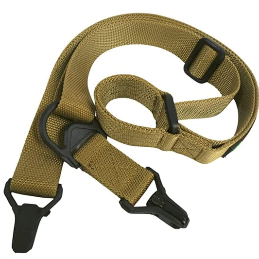 Adjustable 2-Point Rifle Sling with Quick Adjust Loop (34"-63")