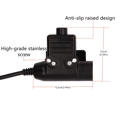 U94 PTT Adapter for Baofeng and Kenwood Two-Way Radios