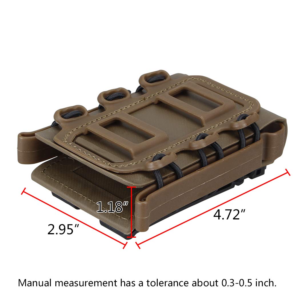 Universal Molle Mag Pouch for 5.56mm and 7.62mm Magazines