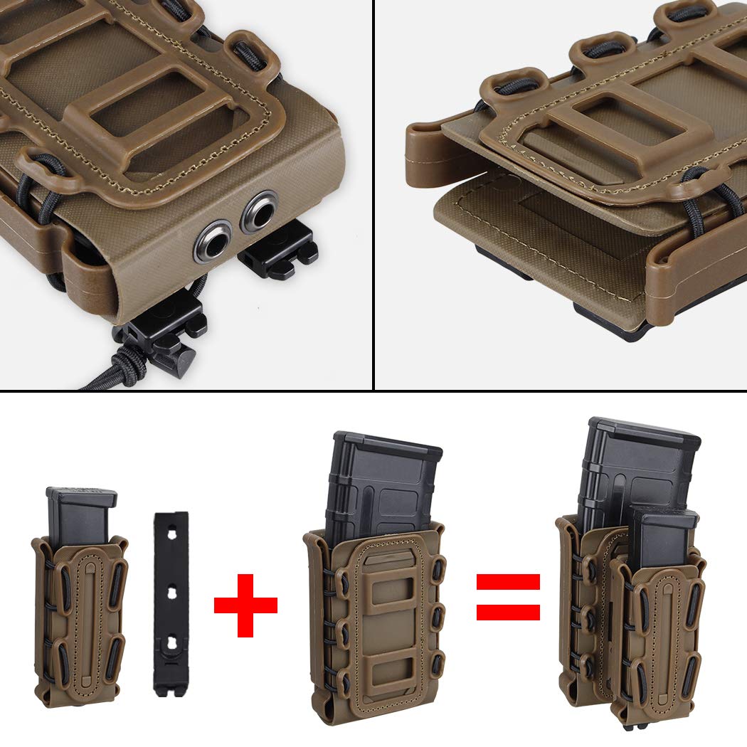 Universal Molle Mag Pouch for 5.56mm and 7.62mm Magazines