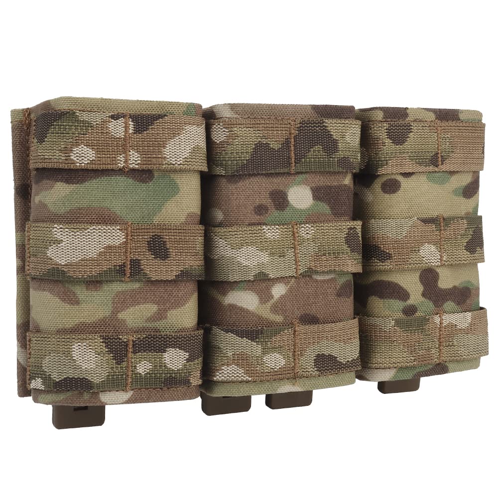 Triple 5.56 Fast Mag Molle Pouch—Open Top