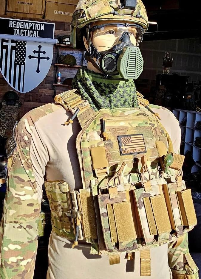 Tactical Airsoft Vest with Quick Release and Mag Pouches