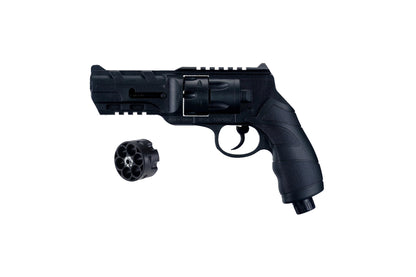 50 Caliber Paintball Revolver with Extra Cylinder (Black)