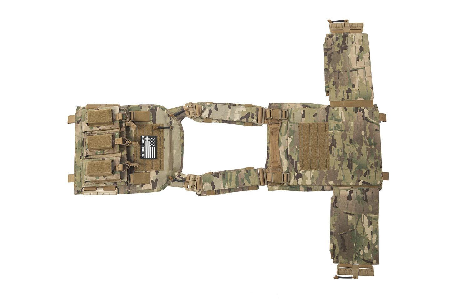 Tactical Airsoft Vest with Quick Release and Mag Pouches