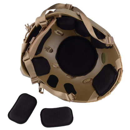 Adjustable Airsoft Helmet with NVG Mount and Cover