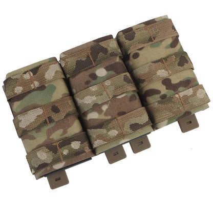 Triple 5.56 Fast Mag Molle Pouch—Open Top