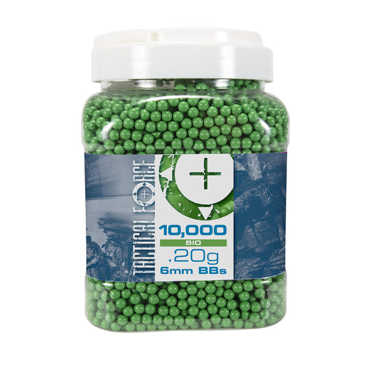 10,000 Biodegradable .20g 6mm Airsoft BBs