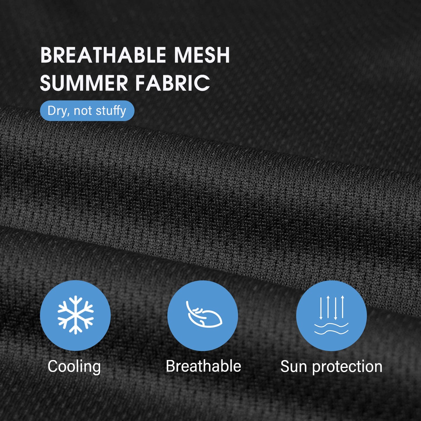 Breathable Full Face Balaclava with Sun Protection