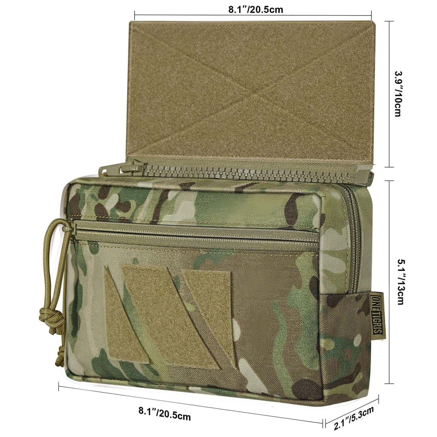 Tactical Dangler Drop Pouch with Hook-and-Loop Panel