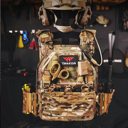 Quick-Release Lightweight Modular Tactical Vest (CP Camouflage)