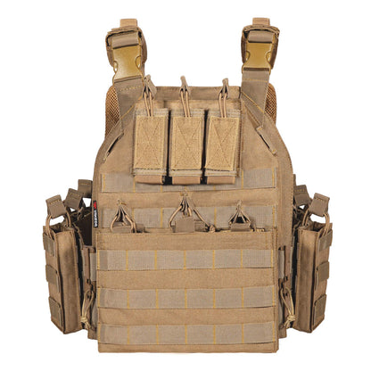 Tactical Airsoft Vest for Men (Tan)