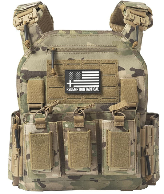 Tactical Airsoft Vest with Quick Release and Mag Pouches