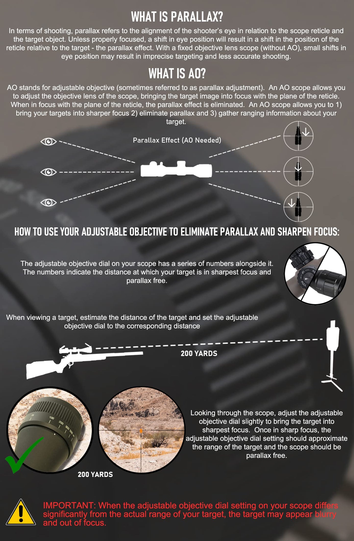 6-24x50 First Focal Plane Rifle Scope with Illuminated Reticle